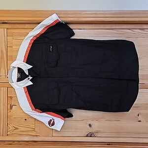 Harley Davidson button up shirt